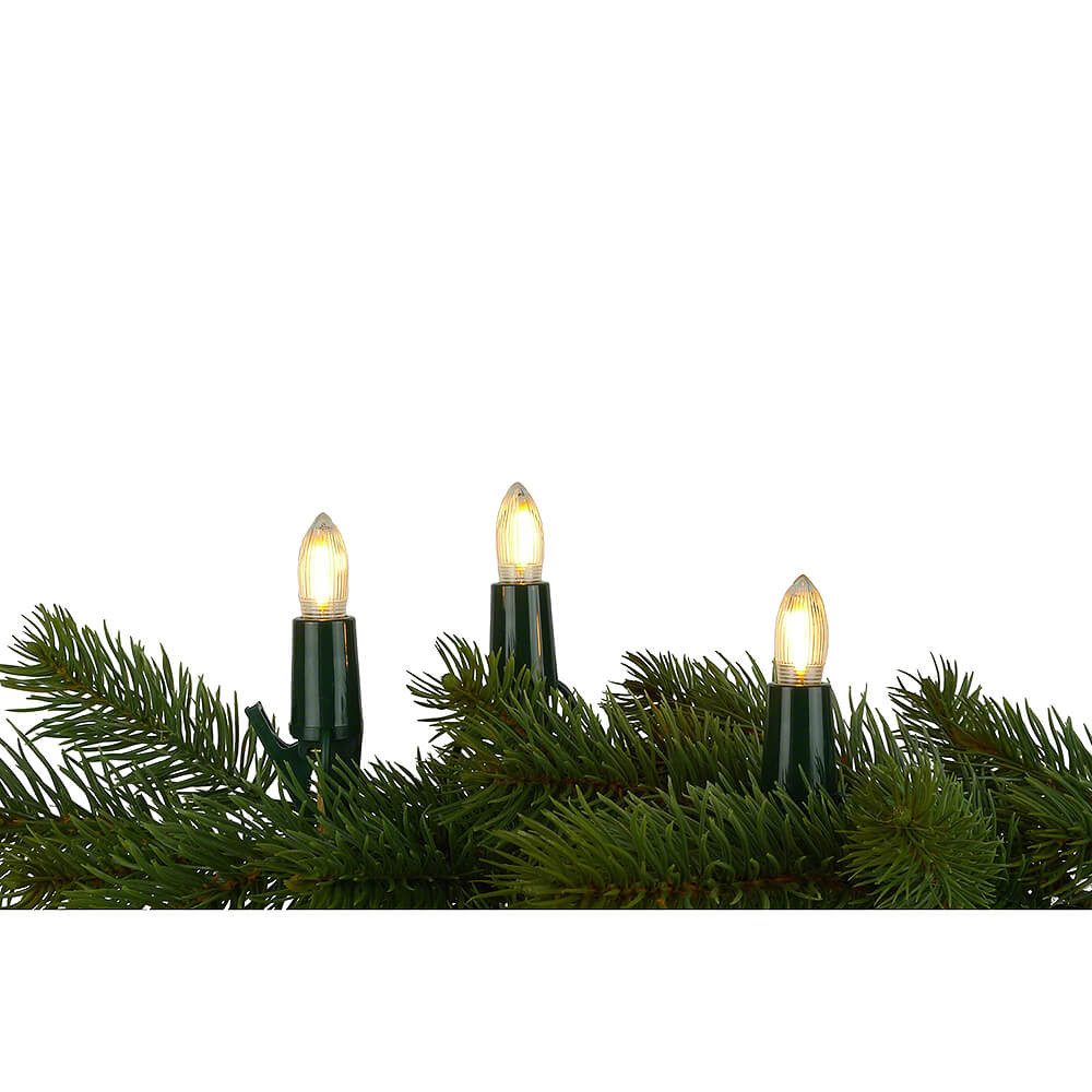 NARVA Schwibbogen NARVA Lichterkette mit 20 Riffelkerzen - LED von NARVA Lichterketten