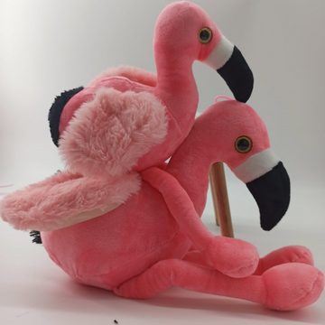 soma Kuscheltier Kuscheltier Flamingo pink 38 cm Plüschtier XXL Plüsch Flamingo pi (1-St), Super weicher Plüsch Stofftier Kuscheltier für Kinder zum spielen