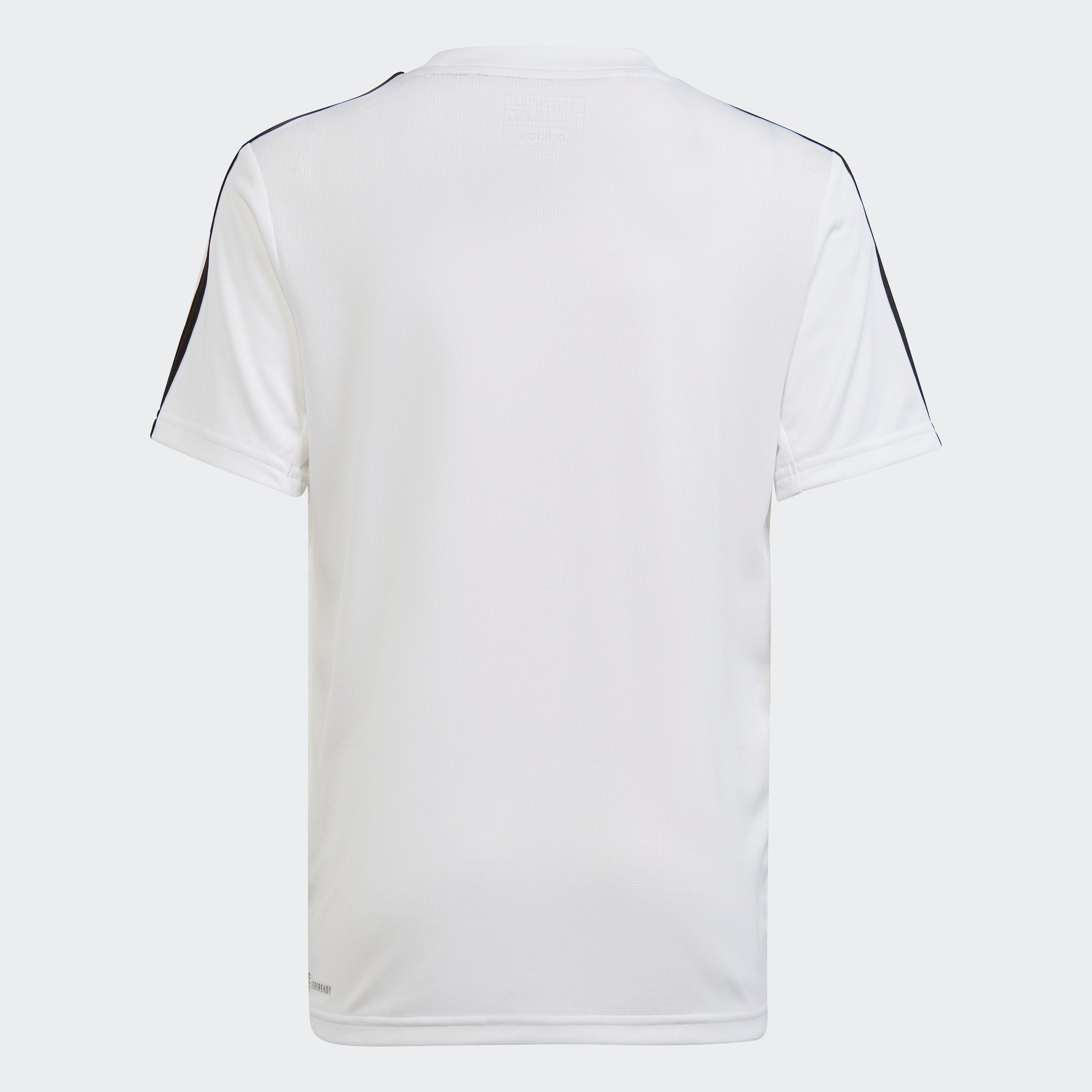 AEROREADY 3-STREIFEN / ESSENTIALS Sportswear REGULAR-FIT White Black adidas T-Shirt TRAIN