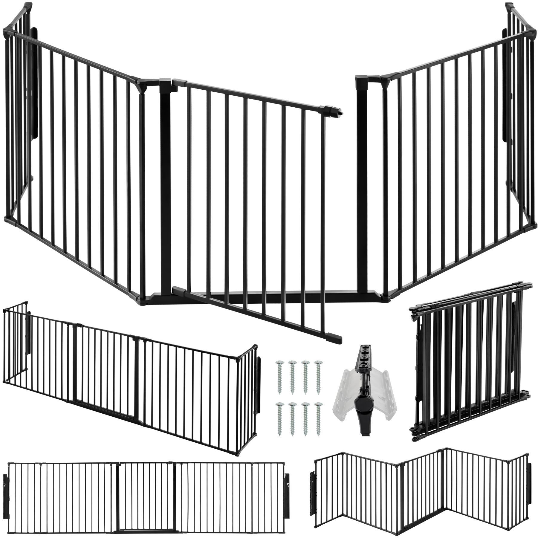 tectake Kamingitter Kaminschutzgitter (1-tlg), aus Stahl günstig online kaufen