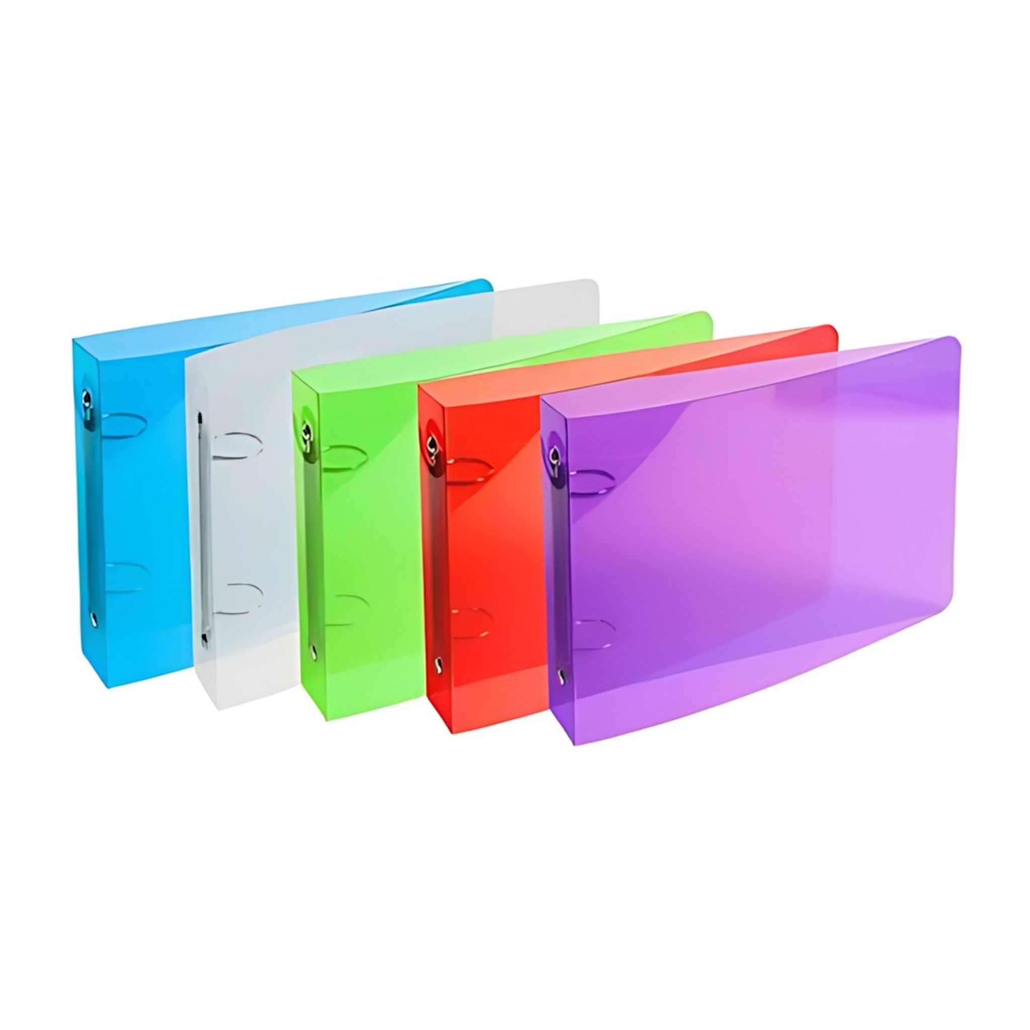 EXACOMPTA Ringbuchmappe Exacompta Ringbuch A6 PP 2R 25mm sort