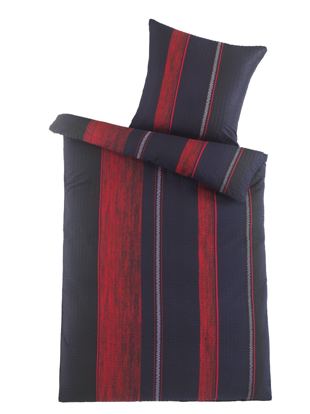 Optidream Bettwäsche Mikrofaser Seersucker 135 cm günstig online kaufen