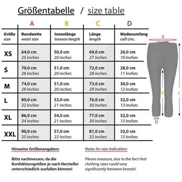 VS Variosports 3/4-Leggings Leggins Damen capri 3/4 kurz sporthose damen mit Handytasche Seitentasche leggings kurz damen hoher bund tasche blickdicht atmungsaktiv sommer dreiviertel sporthose damen, leggins kurz damen, laufhose, blickdicht, hoher bund, quick dry, atmungsaktiv, waschbar, 4 wege stretch