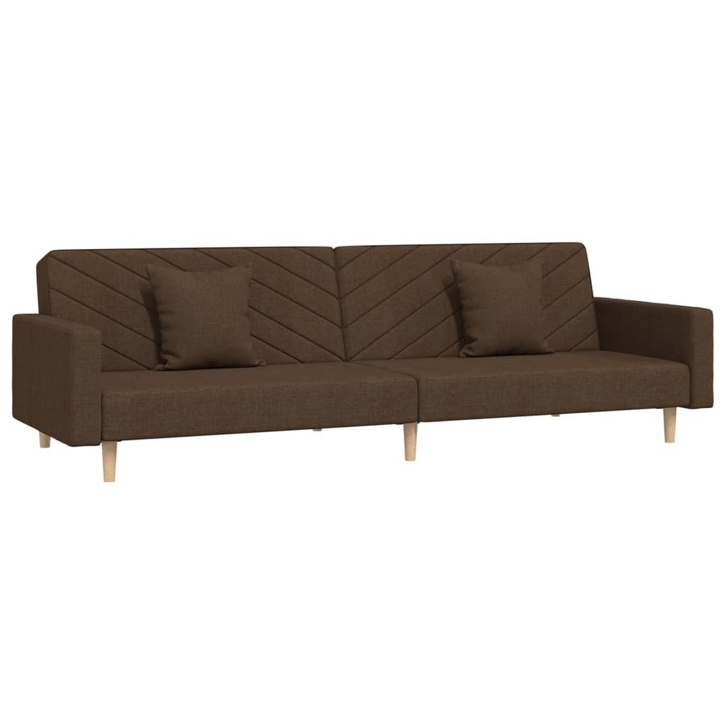 vidaXL Schlafsofa, Sofa 2-Sitzer mit 2 günstig online kaufen
