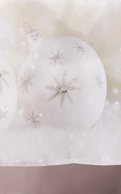 Scheibengardine Weihnachtsschmuck, LYSEL®, (1 St), transparent, HxB 45x120cm