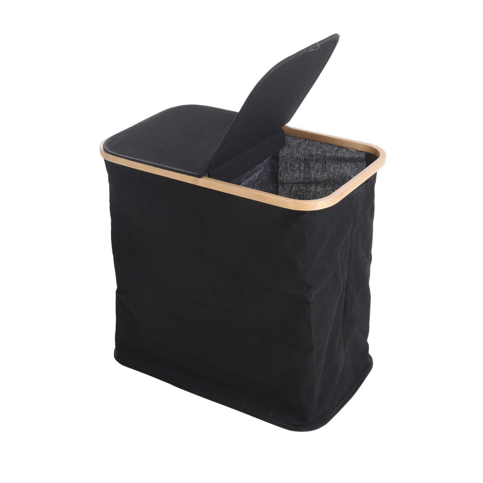 HTI-Living Wäschekorb Wäschebox Grau Textilstoff (Stück, 1 St., 1 Wäschesam günstig online kaufen