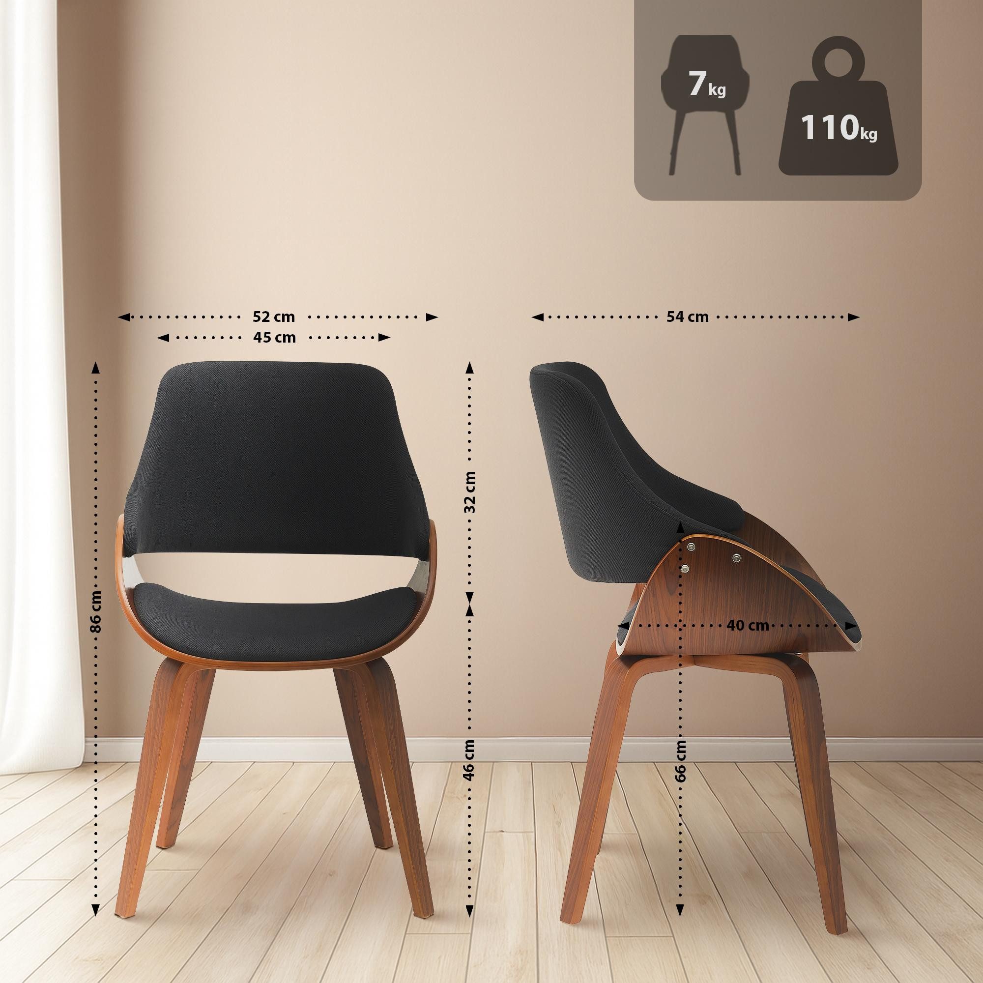 CLP Esszimmerstuhl (2er Set) günstig online kaufen