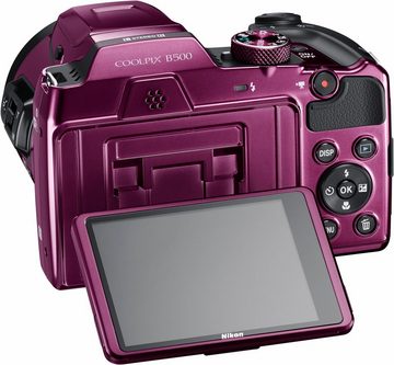 Nikon Coolpix B500 Kompaktkamera (16 MP, 40x opt. Zoom, Bluetooth, NFC, WLAN (Wi-Fi), 40 fach optischer Zoom)