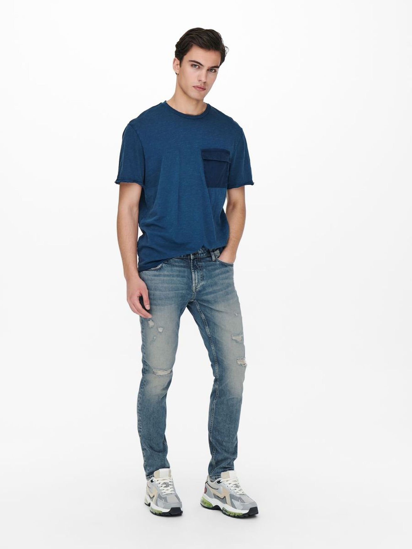 ONLY & SONS Slim-fit-Jeans (1-tlg) ONSLOOM günstig online kaufen