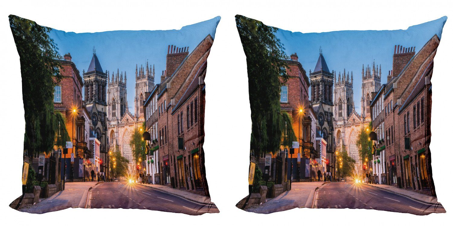 Kissenbezüge Modern Accent Doppelseitiger Digitaldruck, Abakuhaus (2 Stück), gotisch York Minster anzeigen