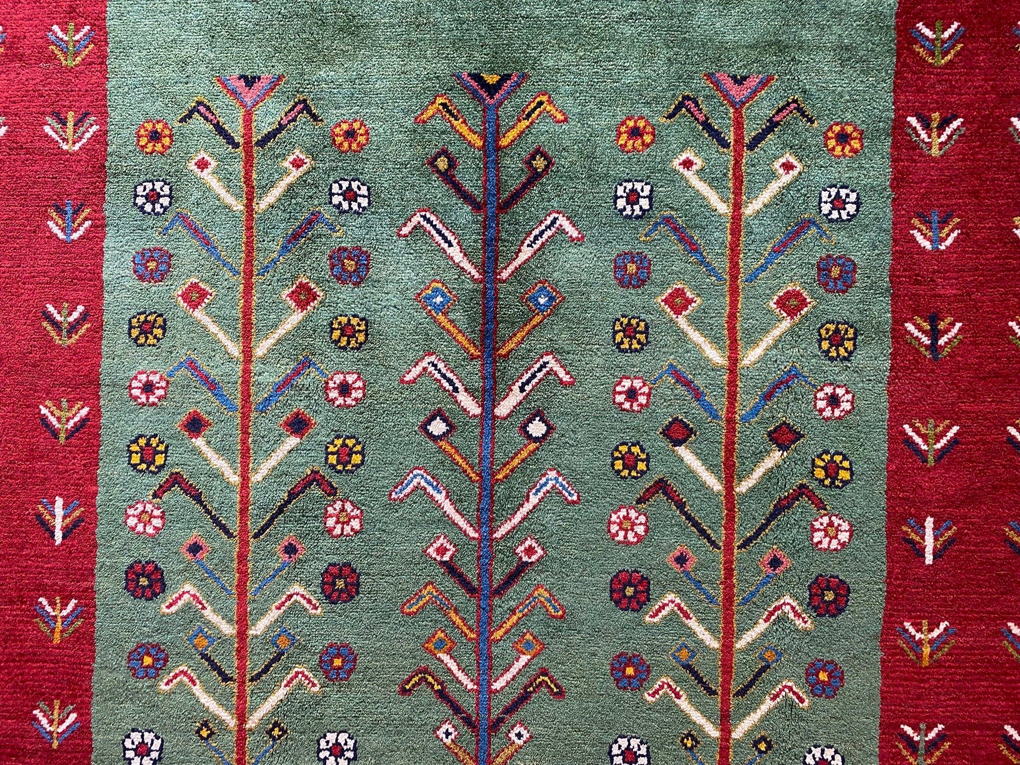 Waldi Perser Morgenlandbazar, Teppich Handgeknüpft Persien Orientteppich in Gabbeh 291×202,