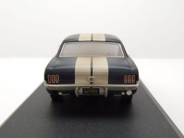 GREENLIGHT collectibles Modellauto Ford Mustang Coupe 1967 matt schwarz verschmutzt Creed II Modellauto, Maßstab 1:43