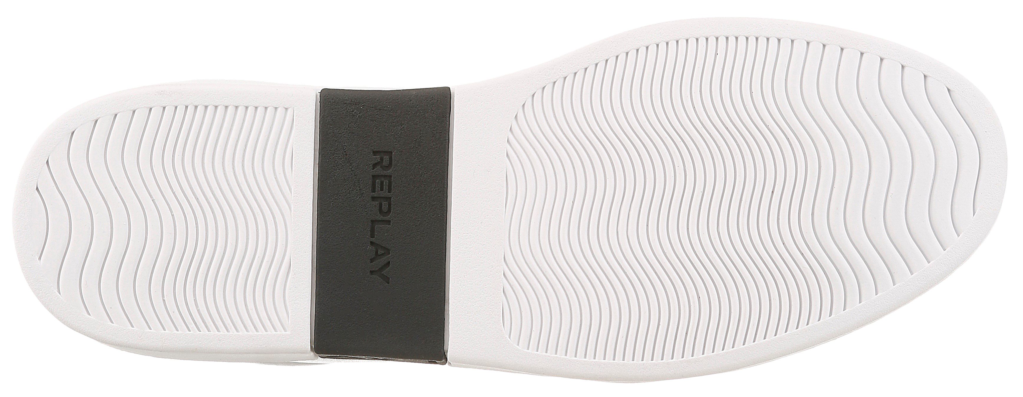 Replay Sneaker Halbschuh, Schnürschuh, Freizeitsneaker mit gepolstertem Schaftrand