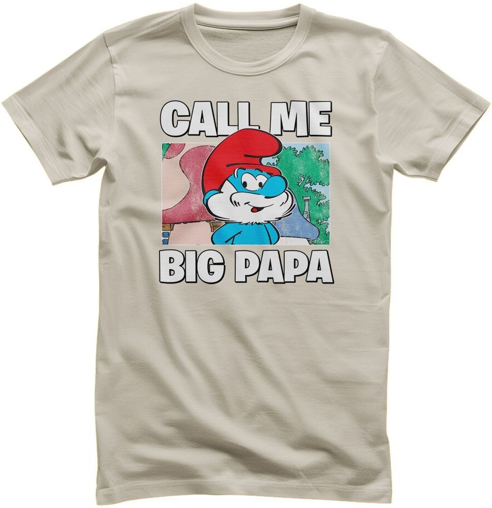 Die Schlümpfe T-Shirt Smurfs - Call Me Big Papa T-Shirt