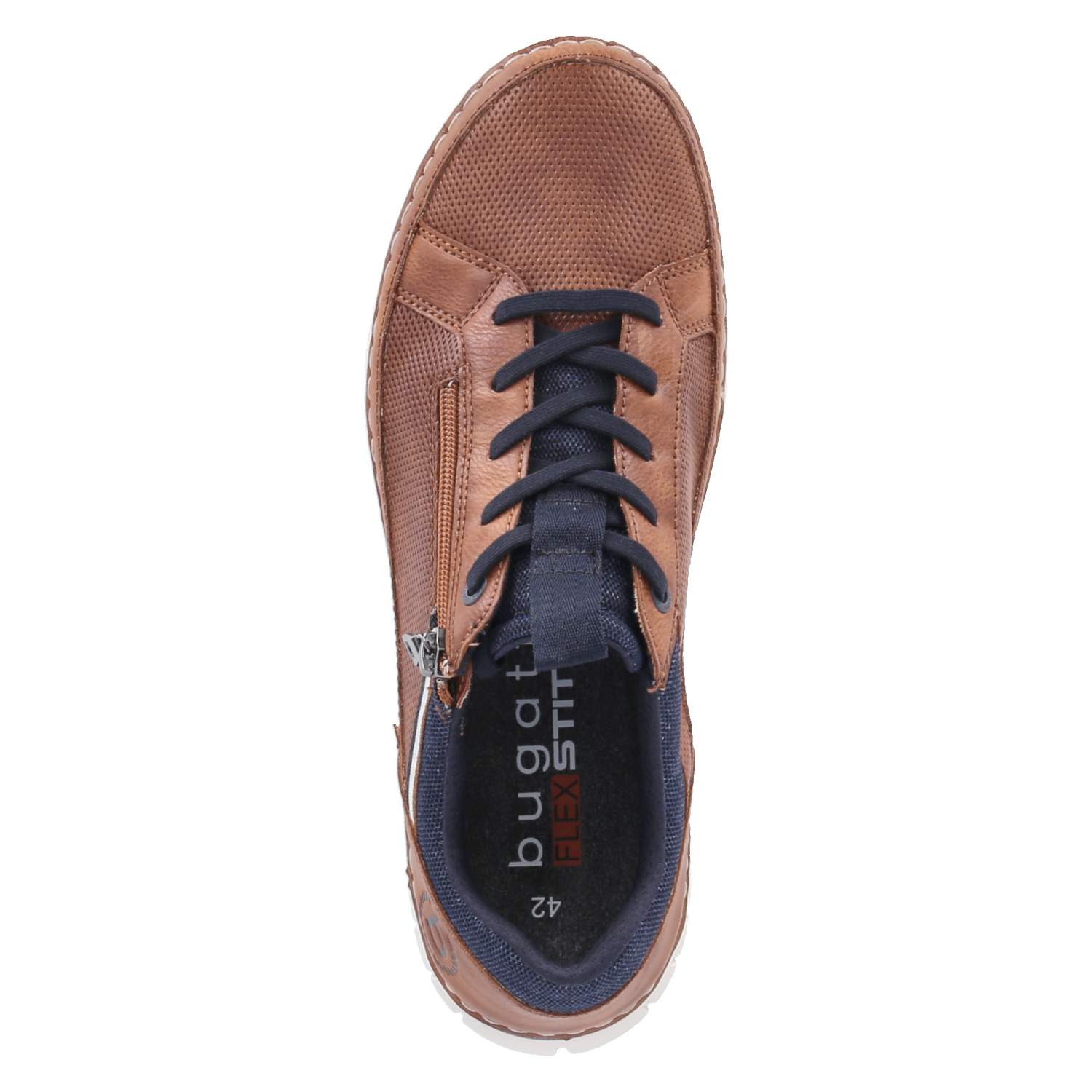 bugatti Bugatti 321ASQ015000-6300 Herren Kunstleder brown Schnürschuh