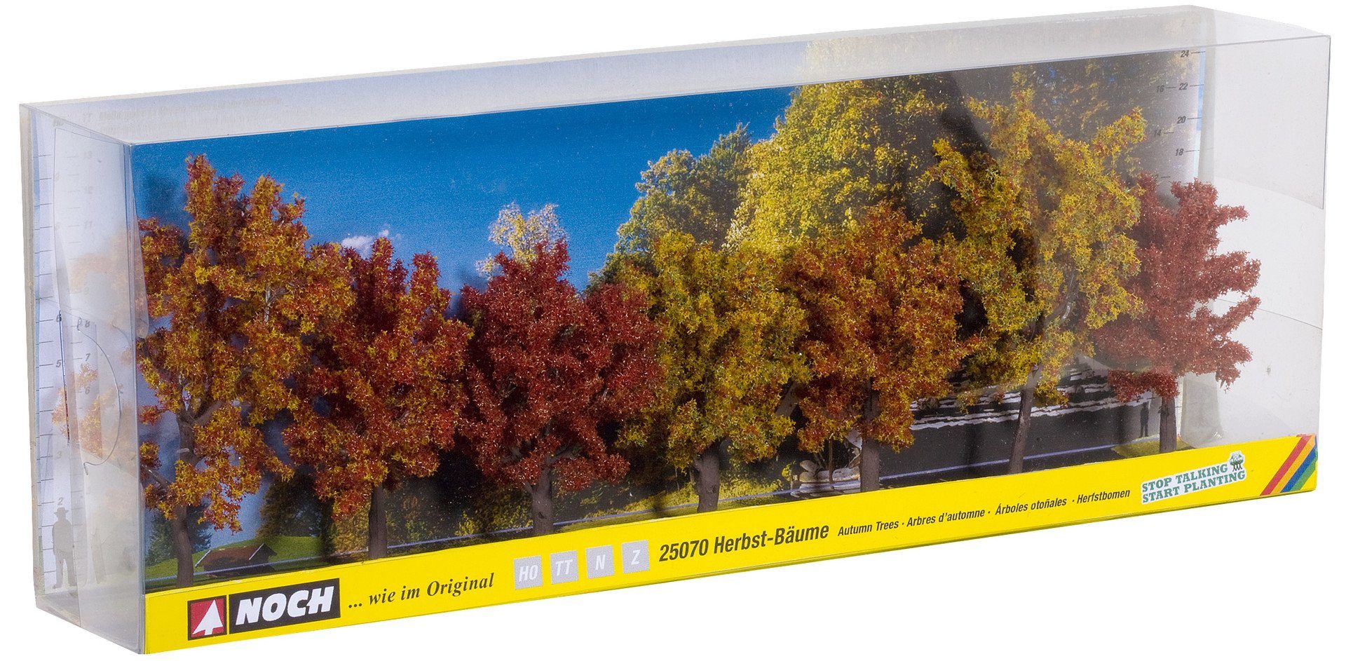 NOCH Dekobaum NOCH Herbstbäume, 7 Stück, ca. 8 - 10 cm, realisti