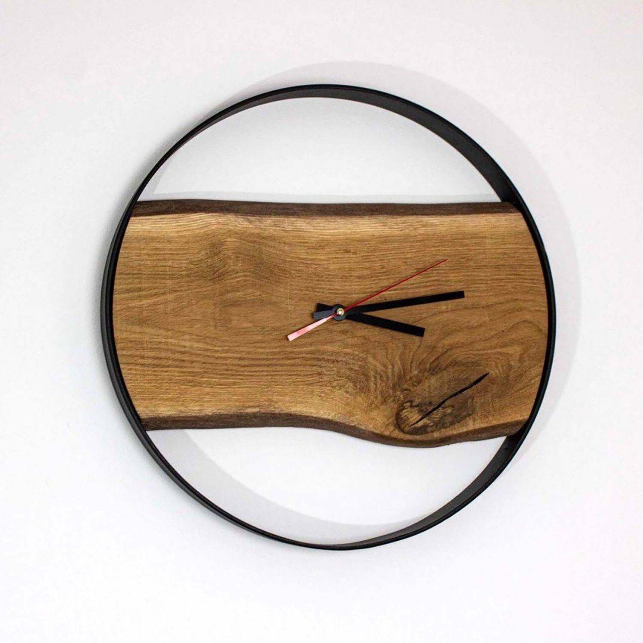 holz4home Wanduhr Holz-Wanduhr