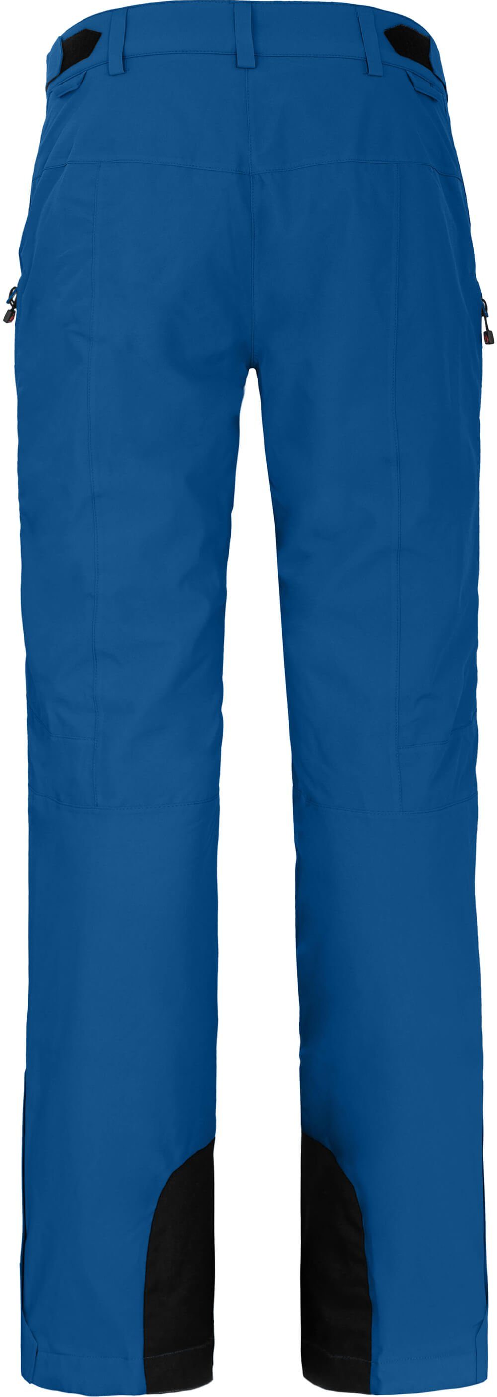 Bergson Skihose Normalgrößen, unwattiert, blau Skihose, Wassersäule, ICE klassisch mm light 20000 Damen