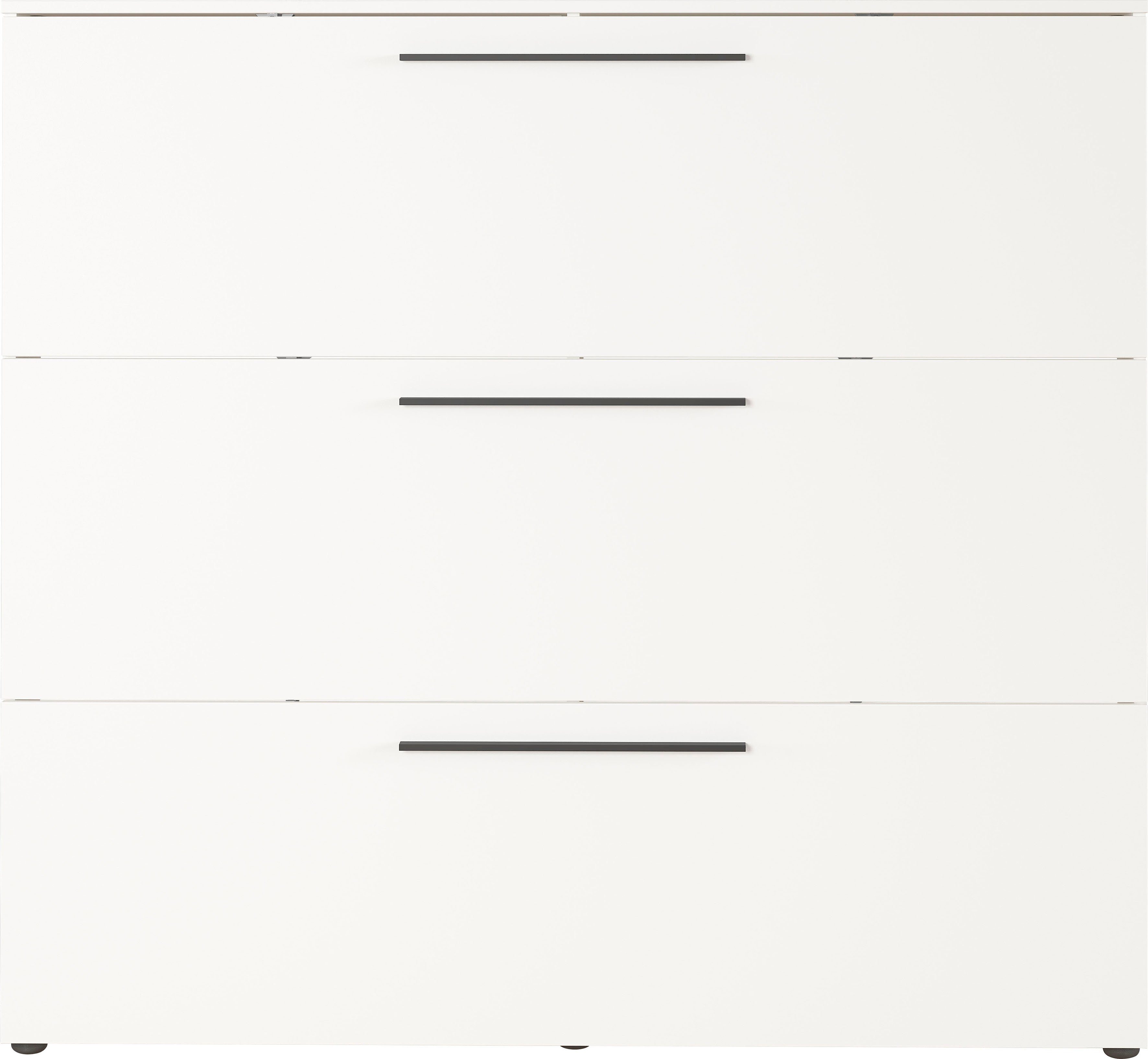 GERMANIA Schuhschrank Utah Breite Weiß | 140 cm Weiß