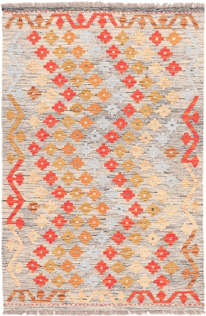 Orientteppich Kelim Afghan Heritage 100x153 Handgewebter Moderner Orientteppich, Nain Trading, rechteckig, Höhe: 3 mm