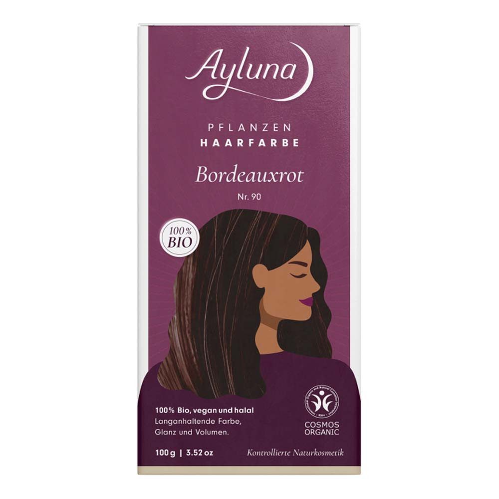 Ayluna Haarfarbe Haarfarbe - Nr.90 Bordeauxrot 100g