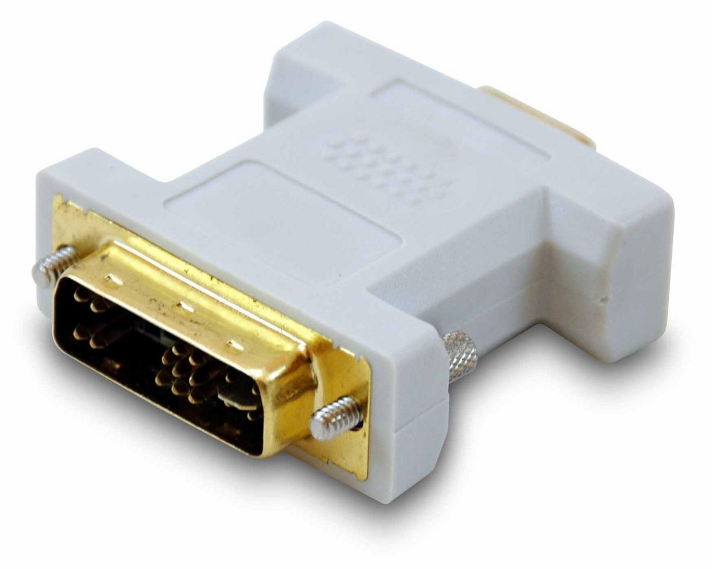 Kabel Mon DVI 01.80m equip DVI/VGA 12+5/HDB15 - ST/BU grau Computer-Kabel