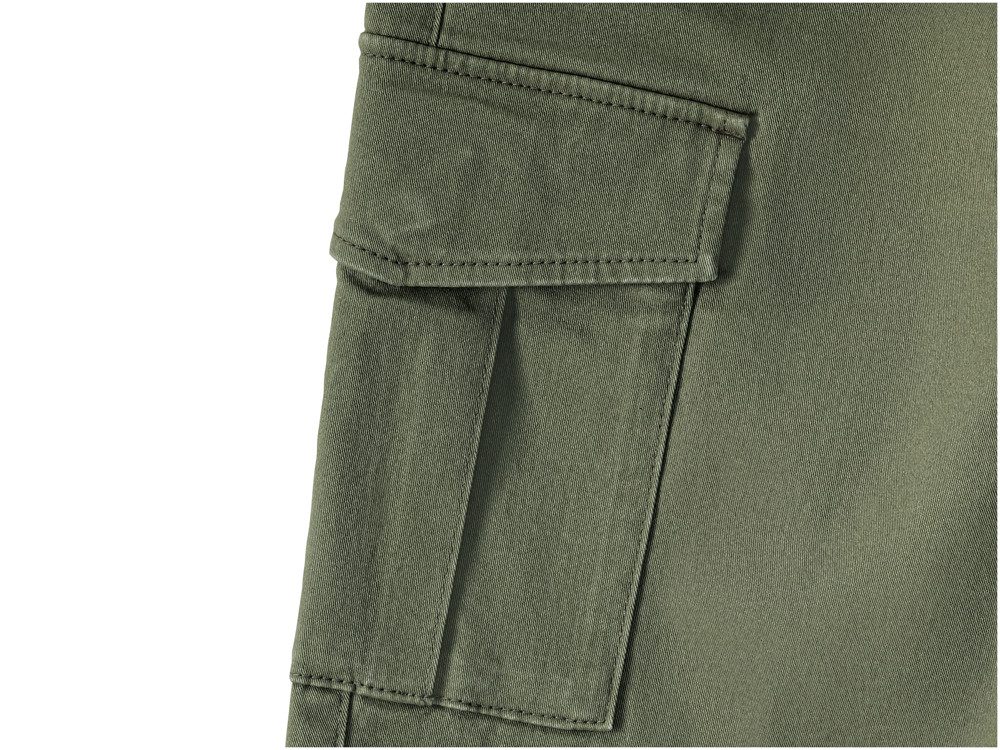 Tom Ramsey Cargobermudas aus robustem Baumwoll-Stretch-Gewebe und mit Gürtel