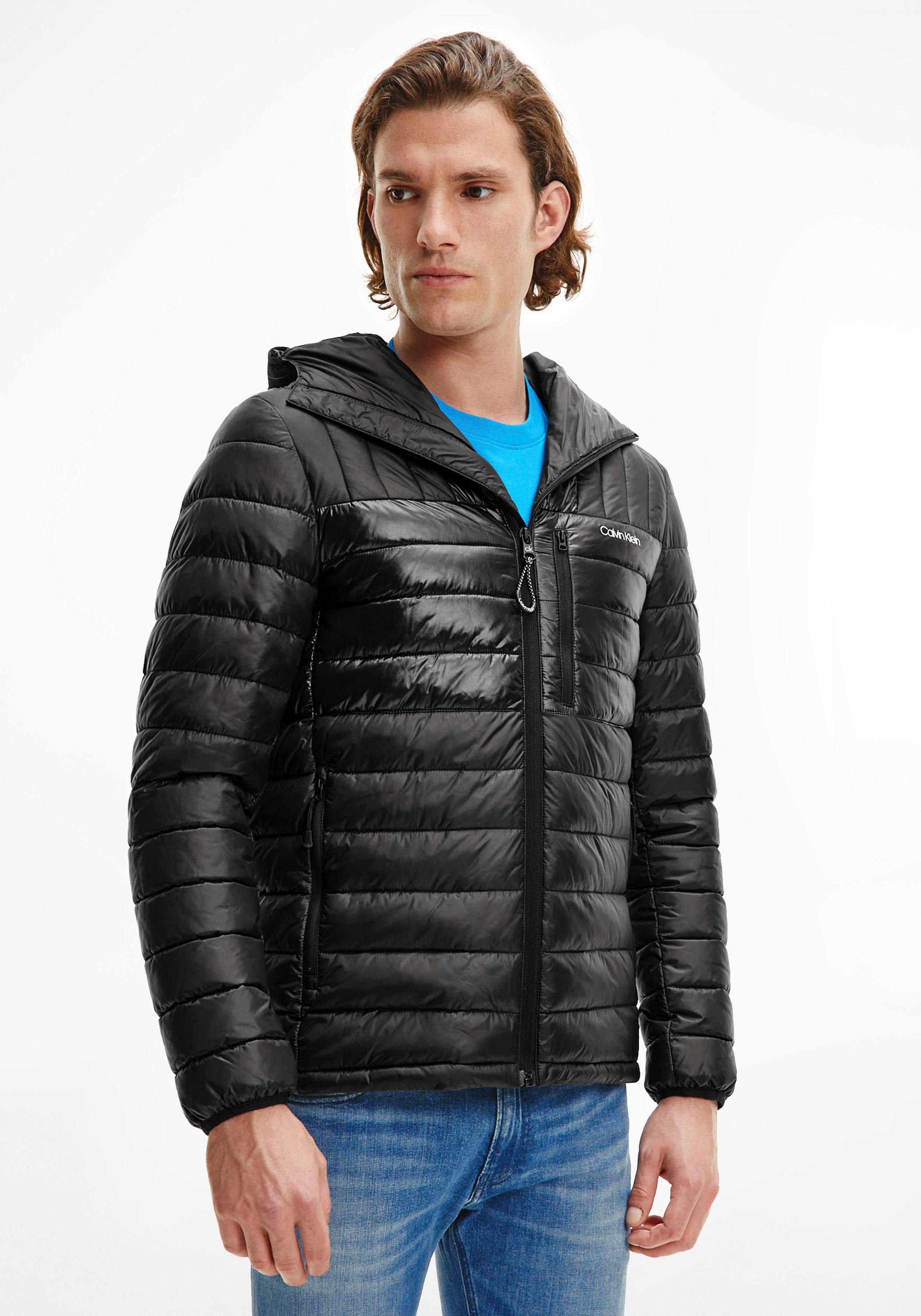 quilted calvin klein jacket