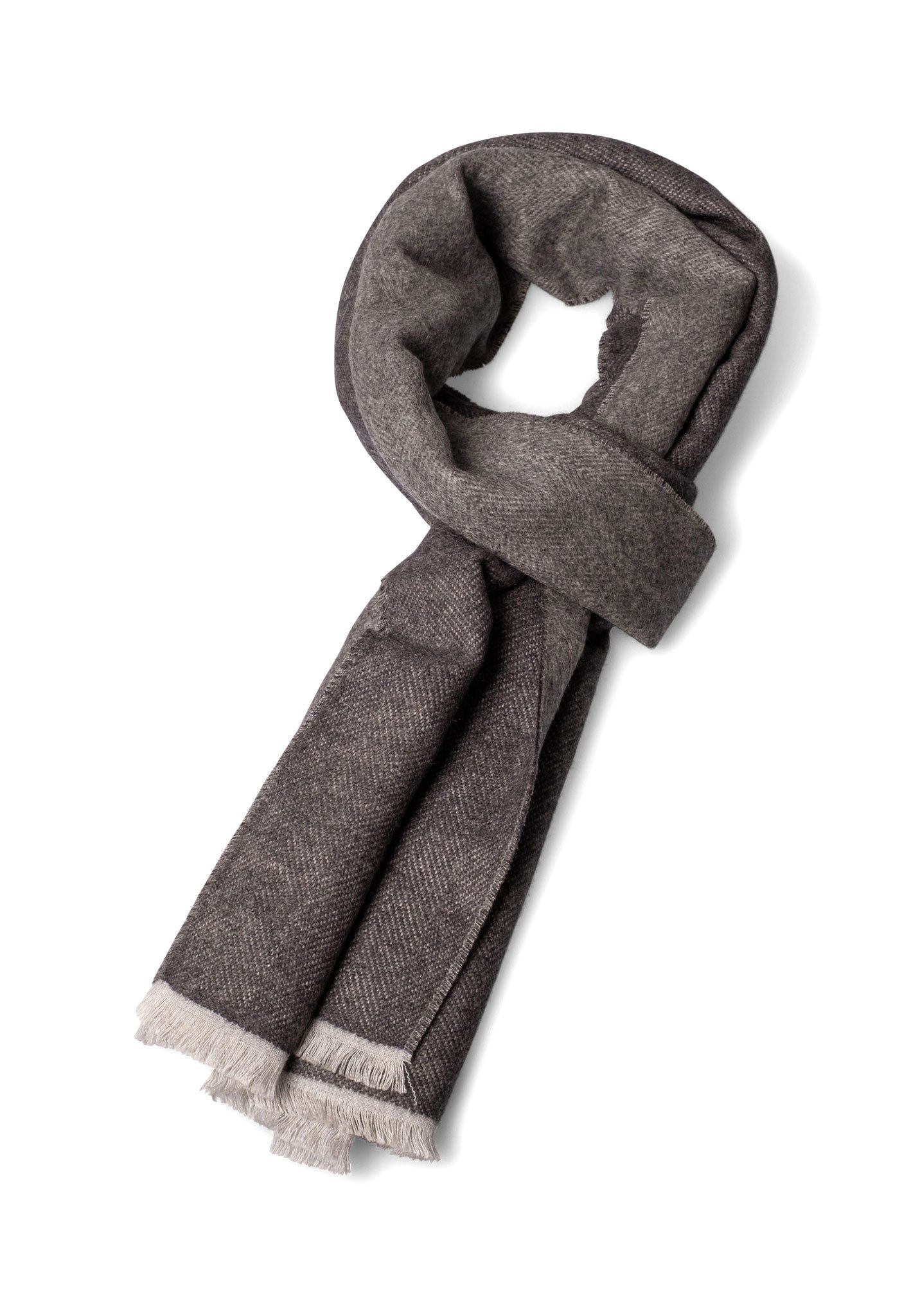 FYNCH-HATTON Modeschal Heringbone Wool Scarf