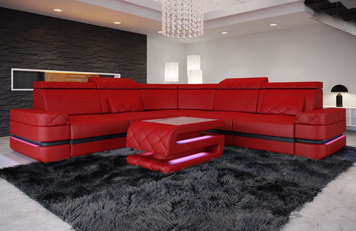 Sofa Dreams Ecksofa Ledersofa Positano L günstig online kaufen