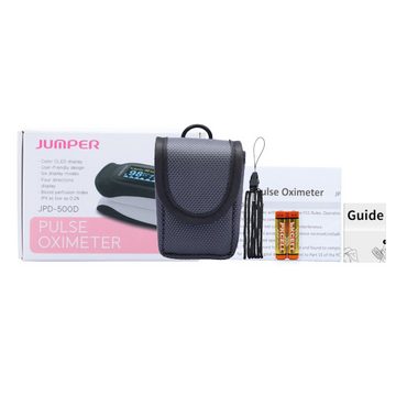 Jumper Medical ltd Pulsoximeter JPD-500B Finger Puls Messgerät Sauerstoffsättigung SpO2