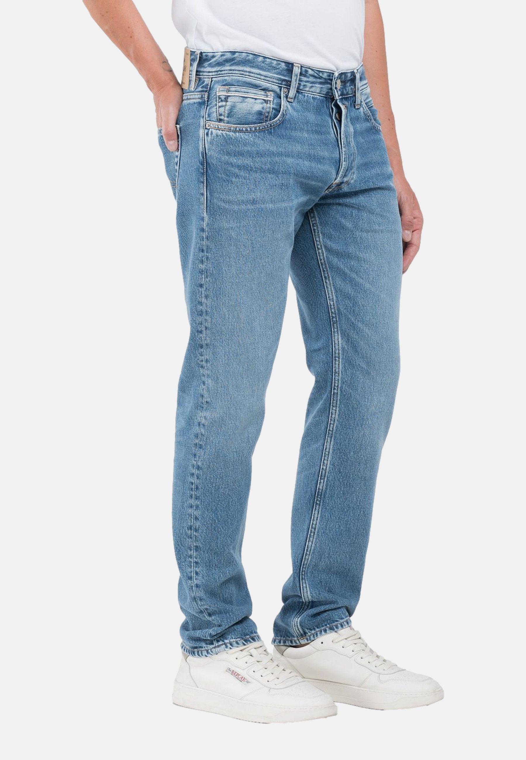 Replay 5-Pocket-Jeans Jeans GROVER lange Hose günstig online kaufen