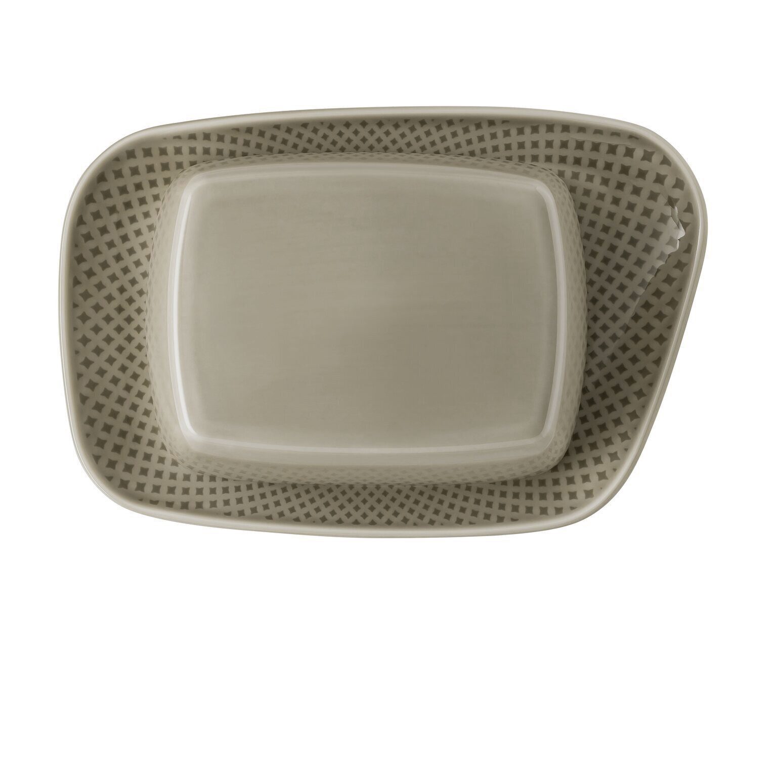 Rosenthal Butterdose Rosenthal Junto Butterdose, Porzellan, Porzellan