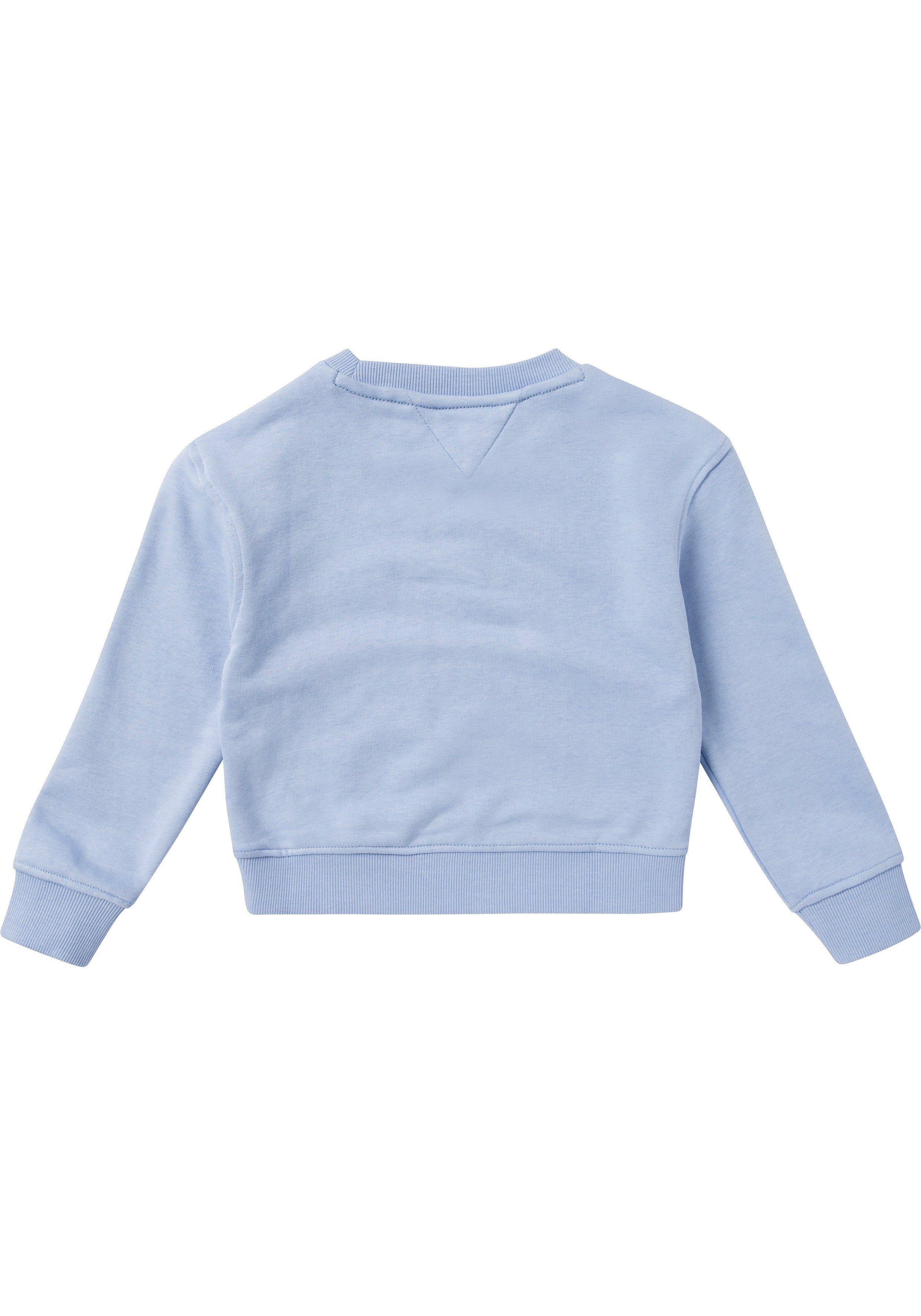 Hilfiger Kängurutasche Tommy SWEATSHIRT lässig Sweater integrierter mit CNK (1-tlg) ESSENTIAL L/S