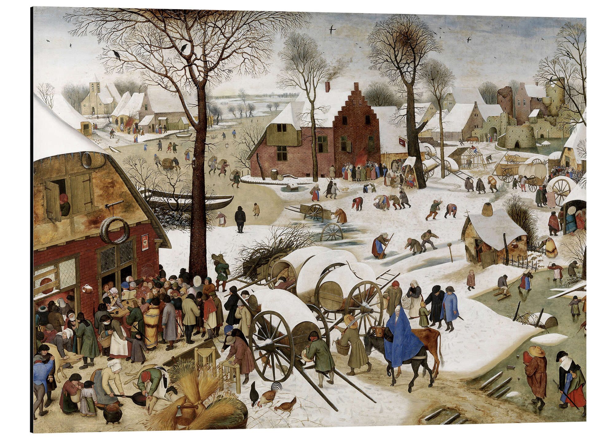 Alu-Dibond-Druck Pieter Brueghel d.Ä.