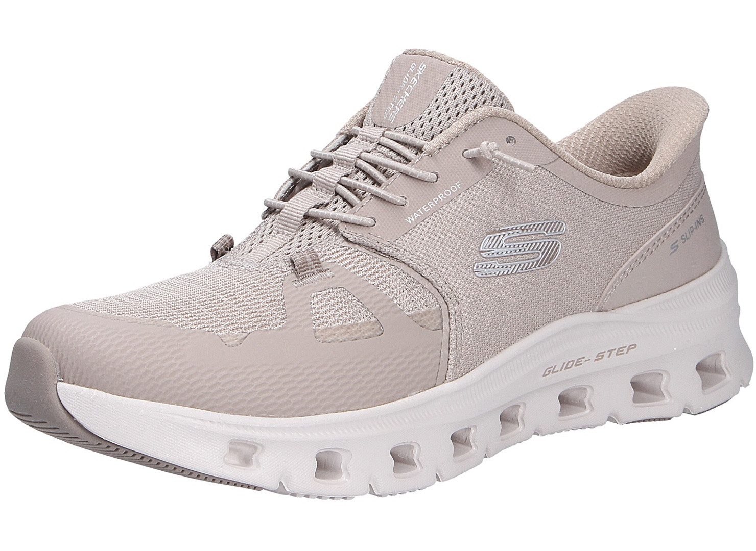 Skechers Skechers Damen Slipper GLIDE STEP PRO beige Größe Sneaker
