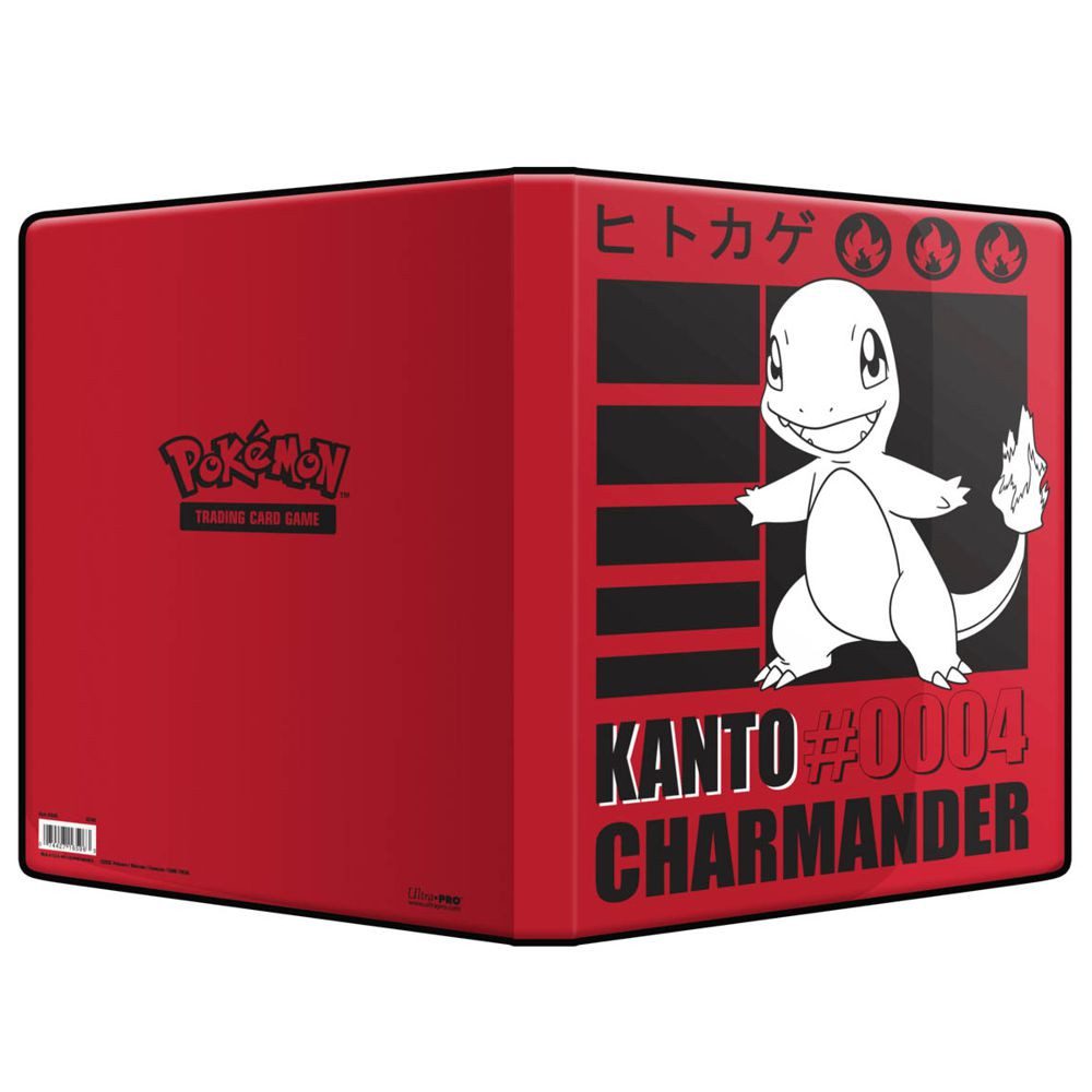 POKÉMON Sammelkarte Glumanda Sammel-Album A4 für 180 Sammel-Karten Pokemon