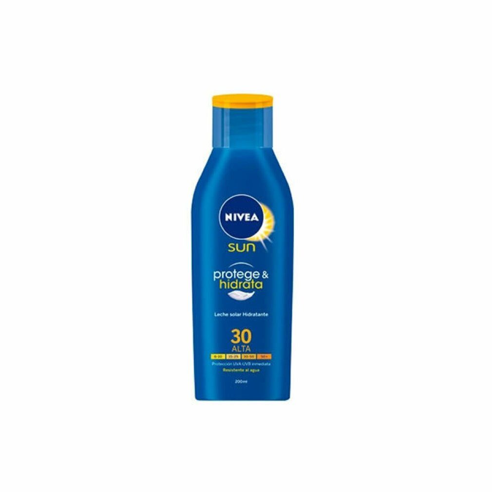 SUN 200 SPF30 Nivea leche PROTEGE&HIDRATA Sonnenschutzpflege ml
