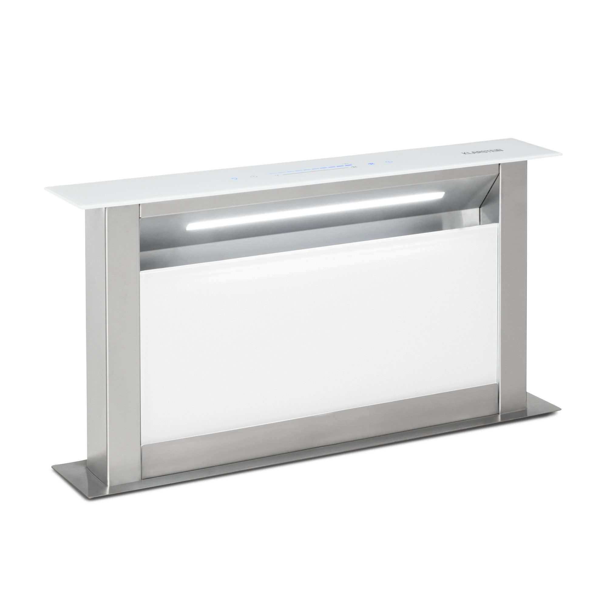 Klarstein Deckenhaube Royal Flush Dunstabzugshaube Downdraft Abluft Umluft LED