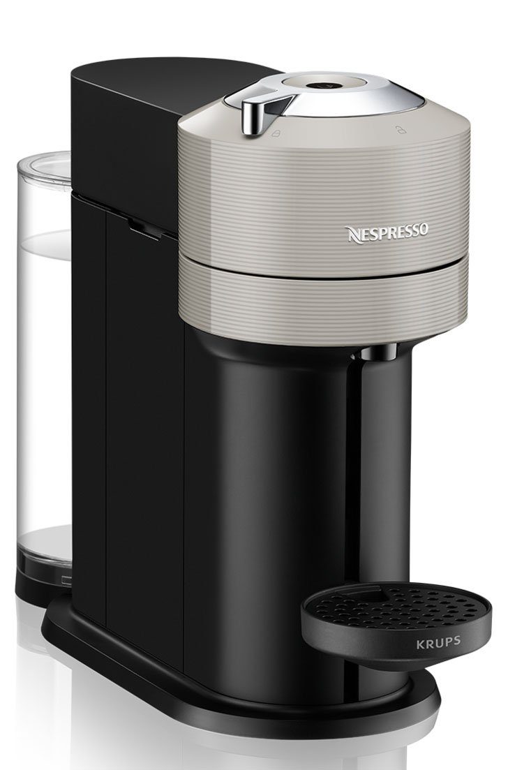 Nespresso Kapselmaschine XN911B Vertuo Next Bundle von Krups, inkl.  Aerroccino Milchaufschäumer, Willkommenspaket mit 12 Kapseln
