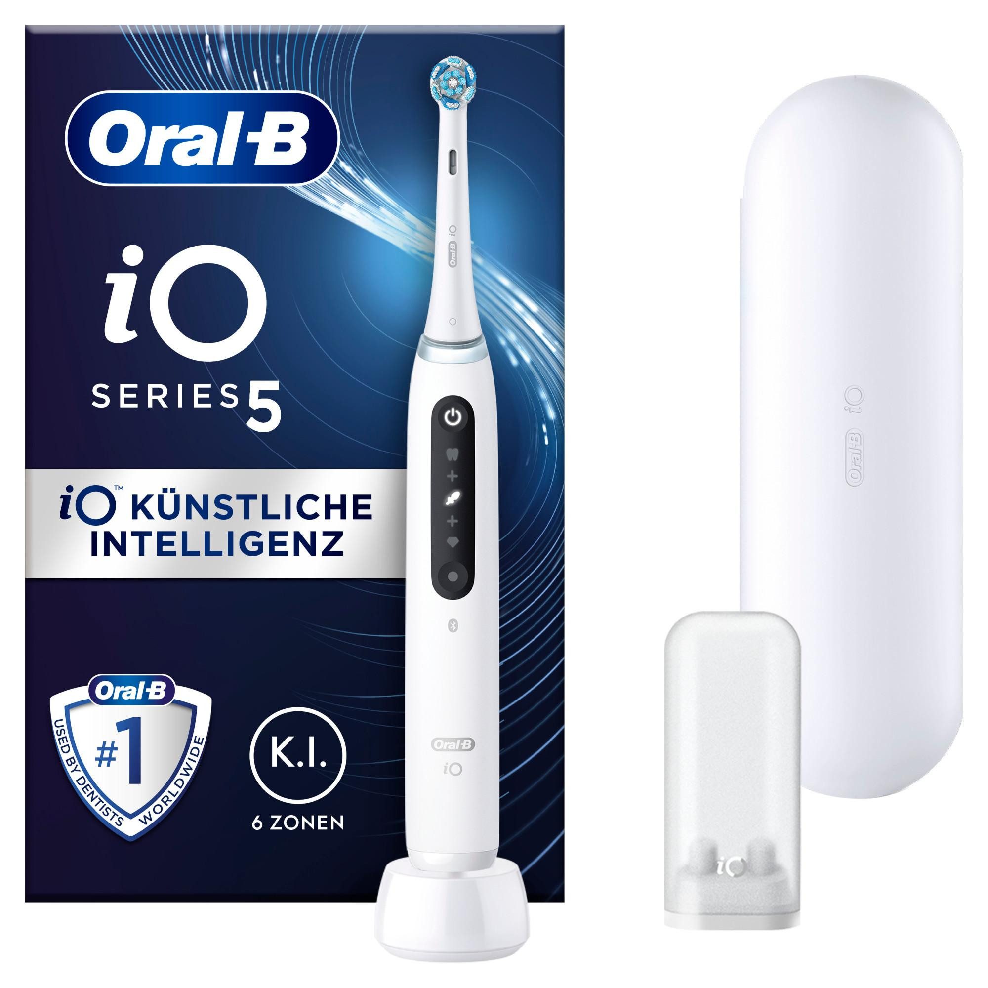 Oral-B Elektrische Zahnbürste iO Elektrische Zahnbürste - 5 Putzmodi & intelligente