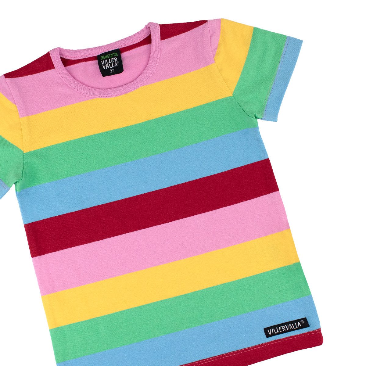 Villervalla T-Shirt 0079AWA Unisex Kinder (1-tlg) Shirt, Oberteil, Leibchen, Funktionsshirt, Shortsleeve Shirt