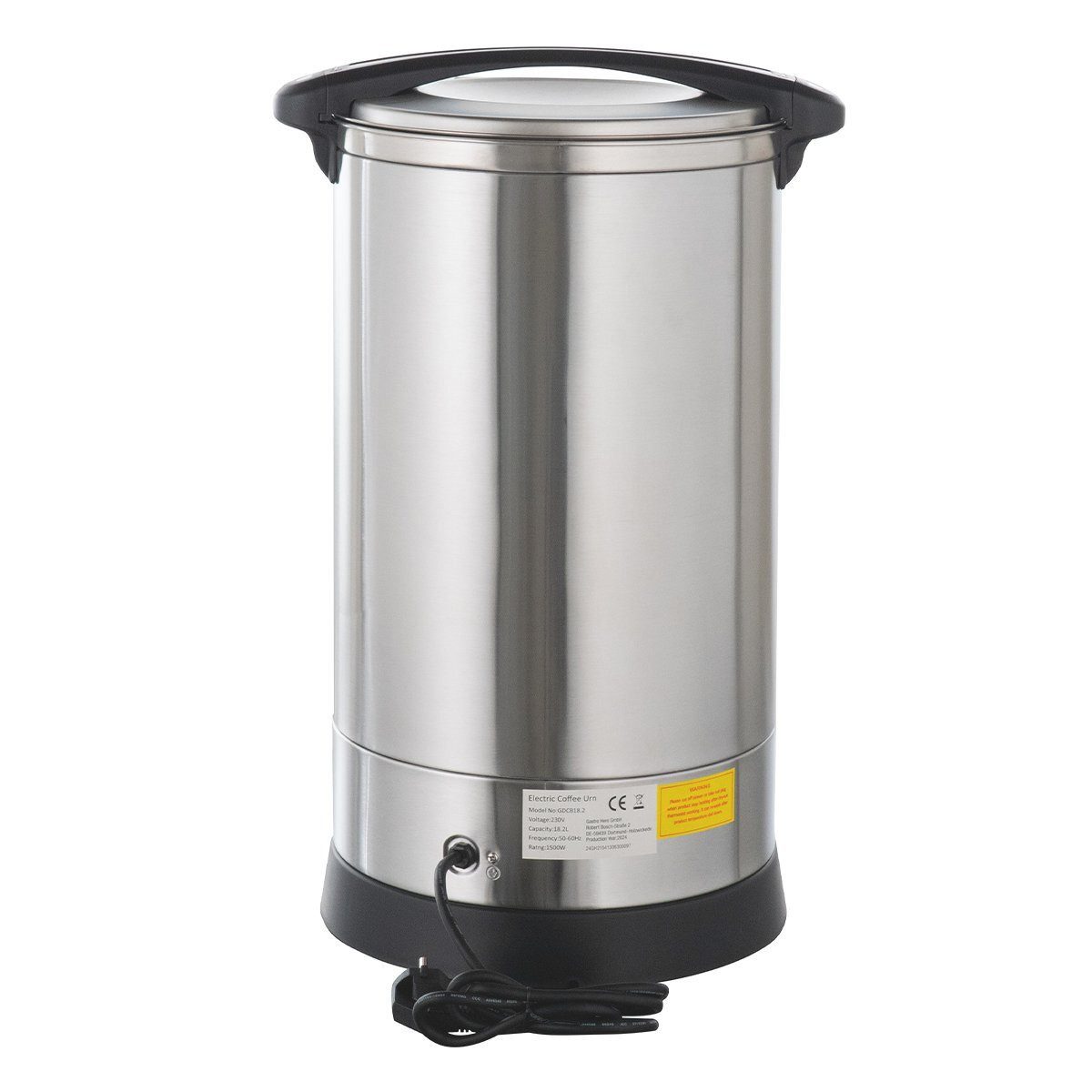 GastroHero Perkolator Kaffeebereiter 18 Liter I Perkolator 121 Tassen Kapazität
