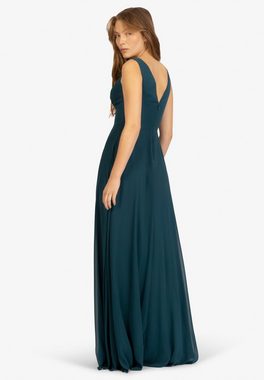 Apart Abendkleid aus Chiffon mit Schlitz links