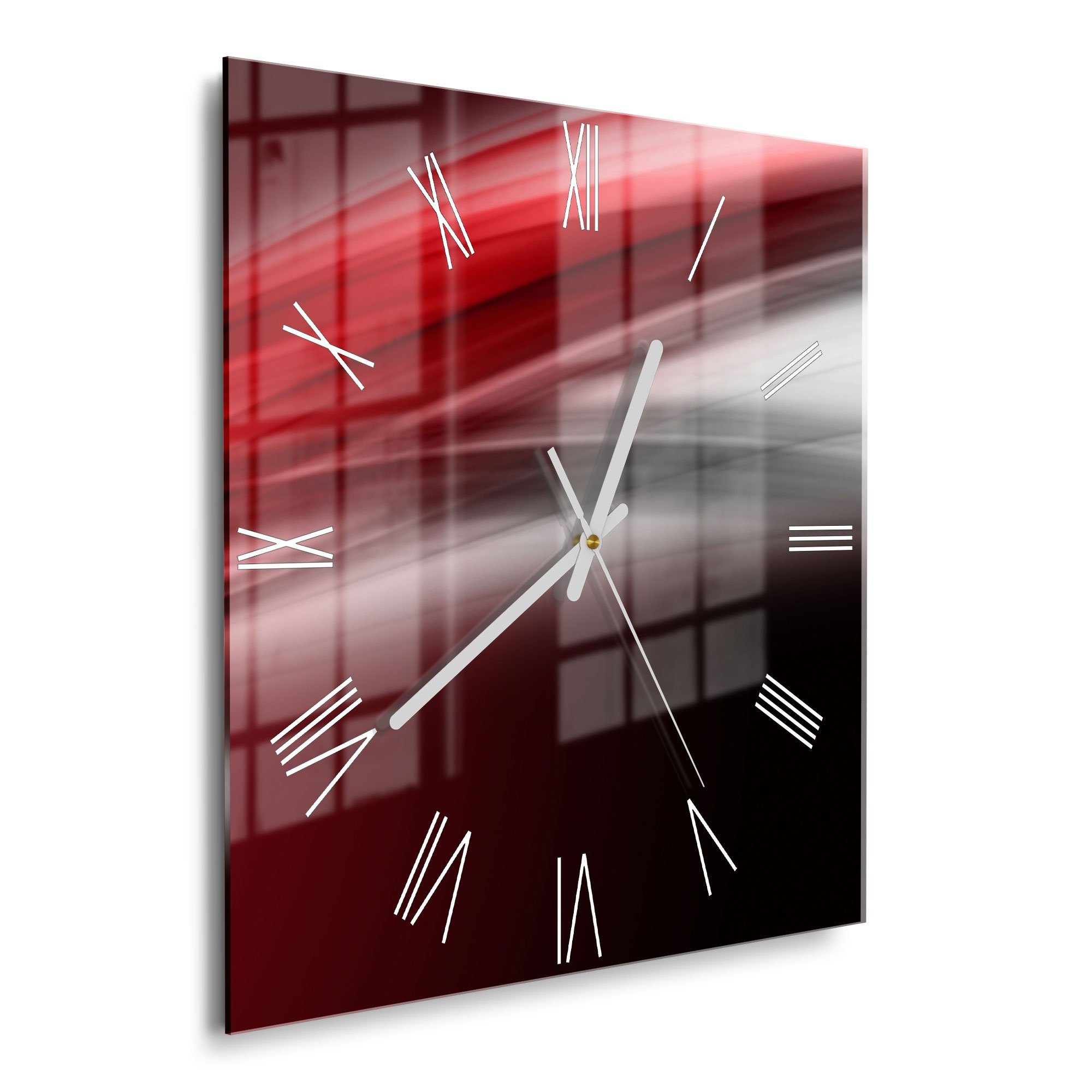 DEQORI Wanduhr 'Energiegeladener Schweif' (Glas Glasuhr günstig online kaufen