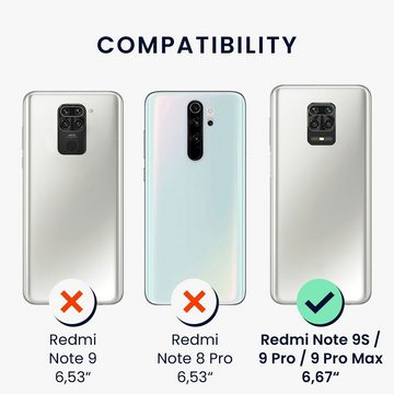kwmobile Handyhülle Hülle für Xiaomi Redmi Note 9S / 9 Pro / 9 Pro Max, Hülle Silikon - Soft Handyhülle - Handy Case Cover - Arctic Night