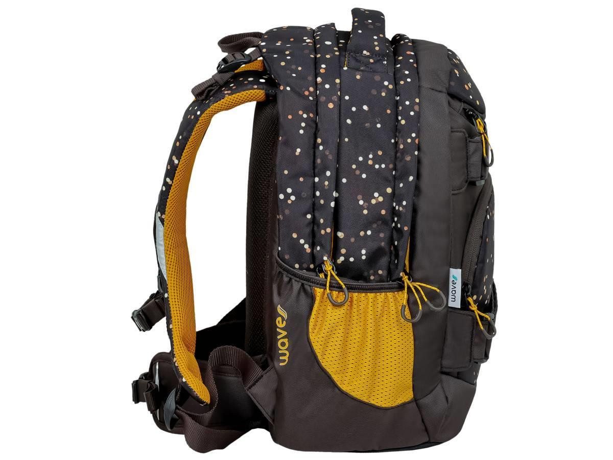 Wave Schulrucksack "Infinity Move" Set für Mädchen Jungen Teenager 2025, Schultasche, ab 5. Klasse, weiterführende Schule