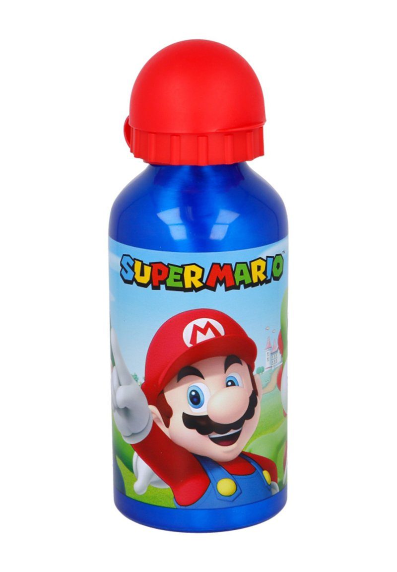 Super + Super Lunchbox Brotdose Sportflasche Lunchbox Mario Mario, Lunch-Set Alu-Trinkflasche (SET, 2-tlg)