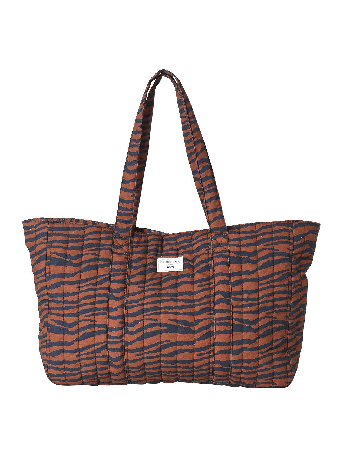 vertbaudet Wickeltasche WILDLIFE aus Baumwoll-Popeline