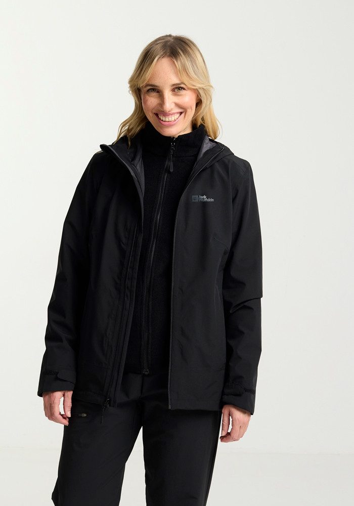 Jack Wolfskin 3-in-1-Funktionsjacke MOONRISE 3IN1 JKT W